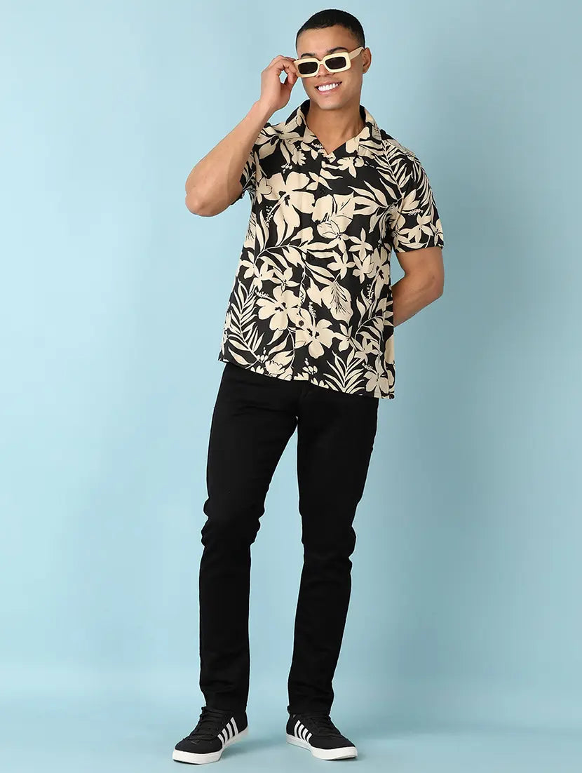 Floral Men REGULAR SHIRT | SHORT SLEEVE | LUXURY EMPORIUM