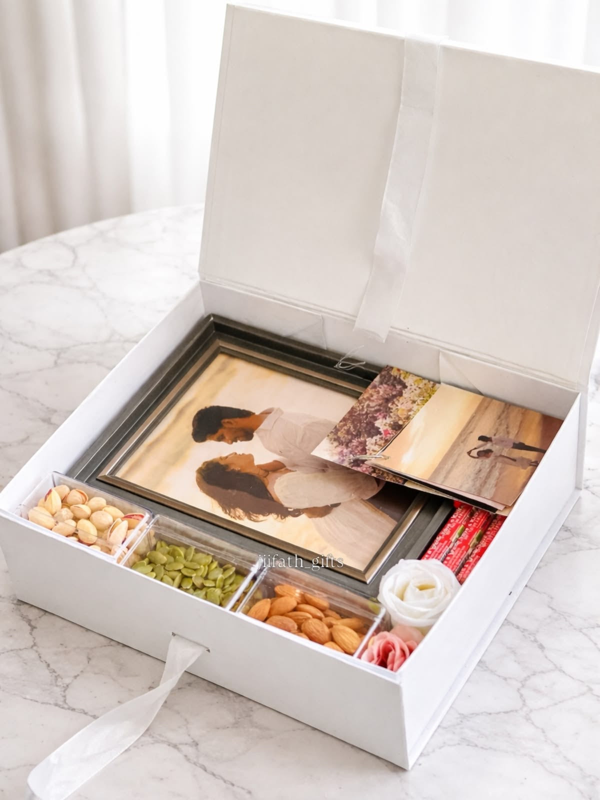 A Little Box of Photo memories | Luxury Emporium | Gift hampers | Curated Crochet Flowers (Copy)