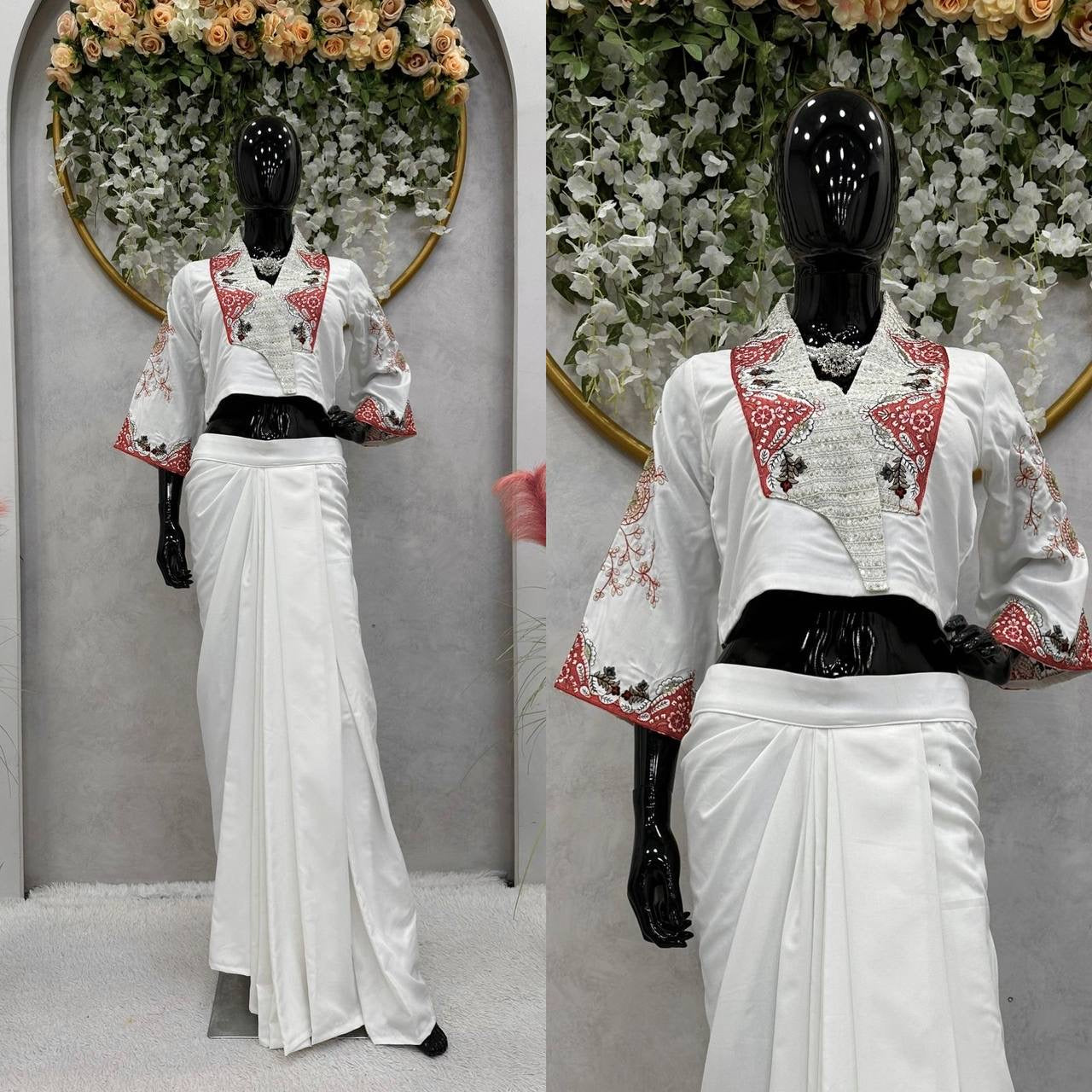 Dhoti blouse Women WesternIndo