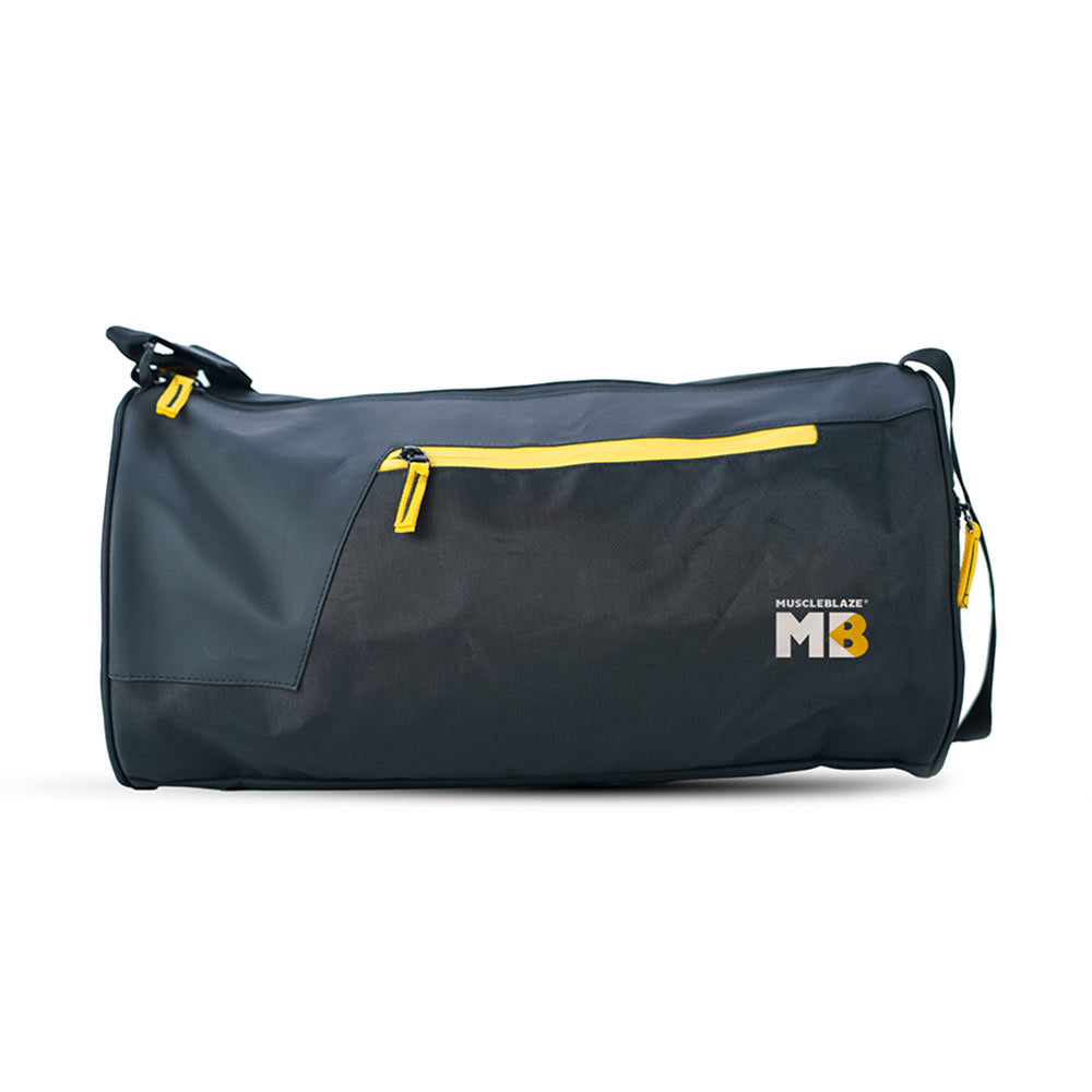 MuscleBlaze Limited Edition Gym Duffle Bag, Black