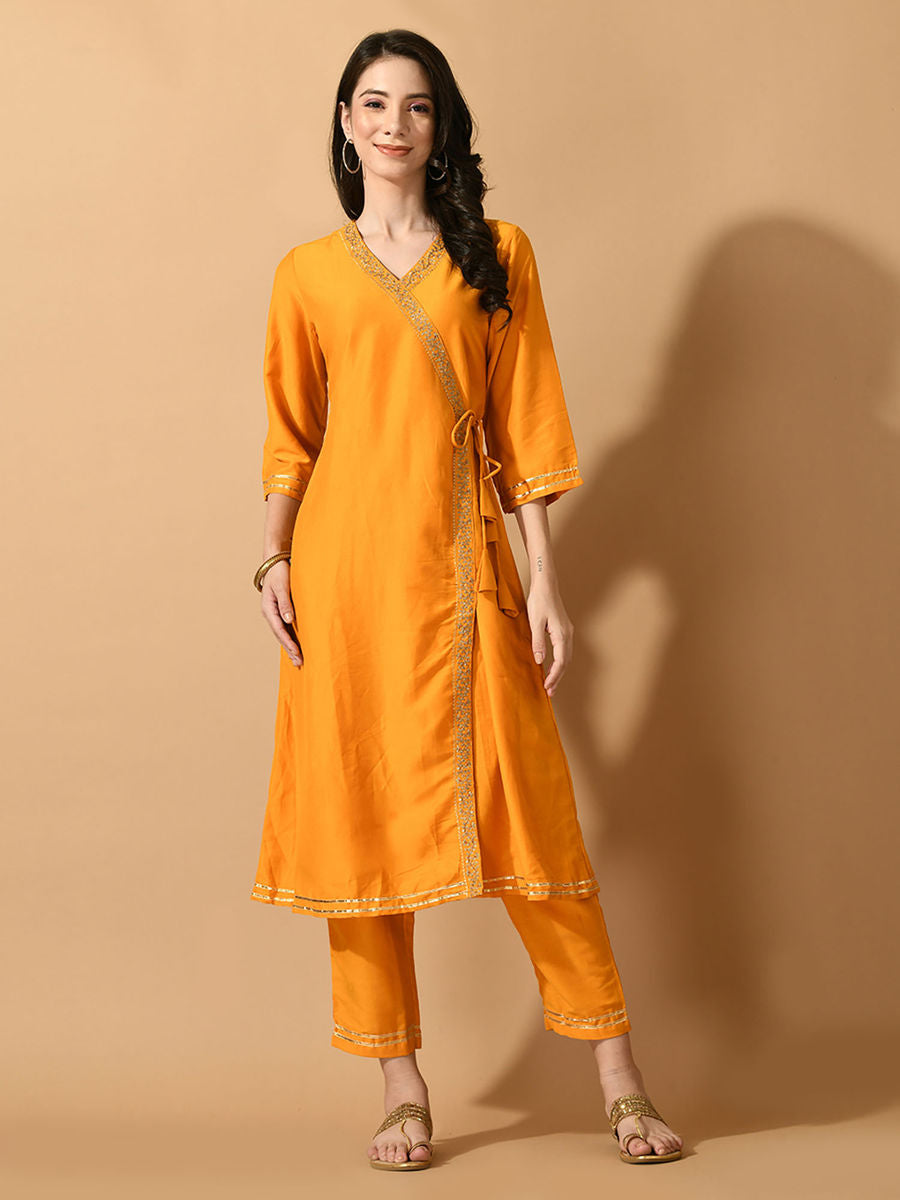 Angarkha pant set from MYSHKA | Luxury Emporium