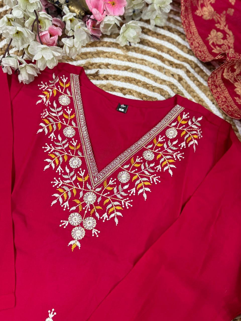 Luxury Empo Beauty Red suit