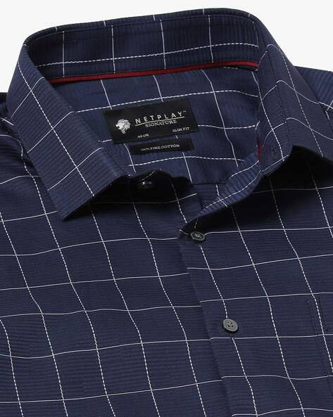 Striped Slim Fit Shirt From Netplay