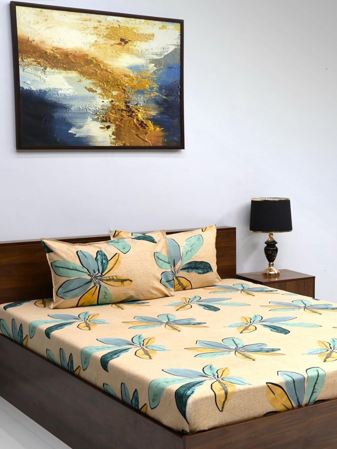 Bombay dyeing bedsheet double Bed
