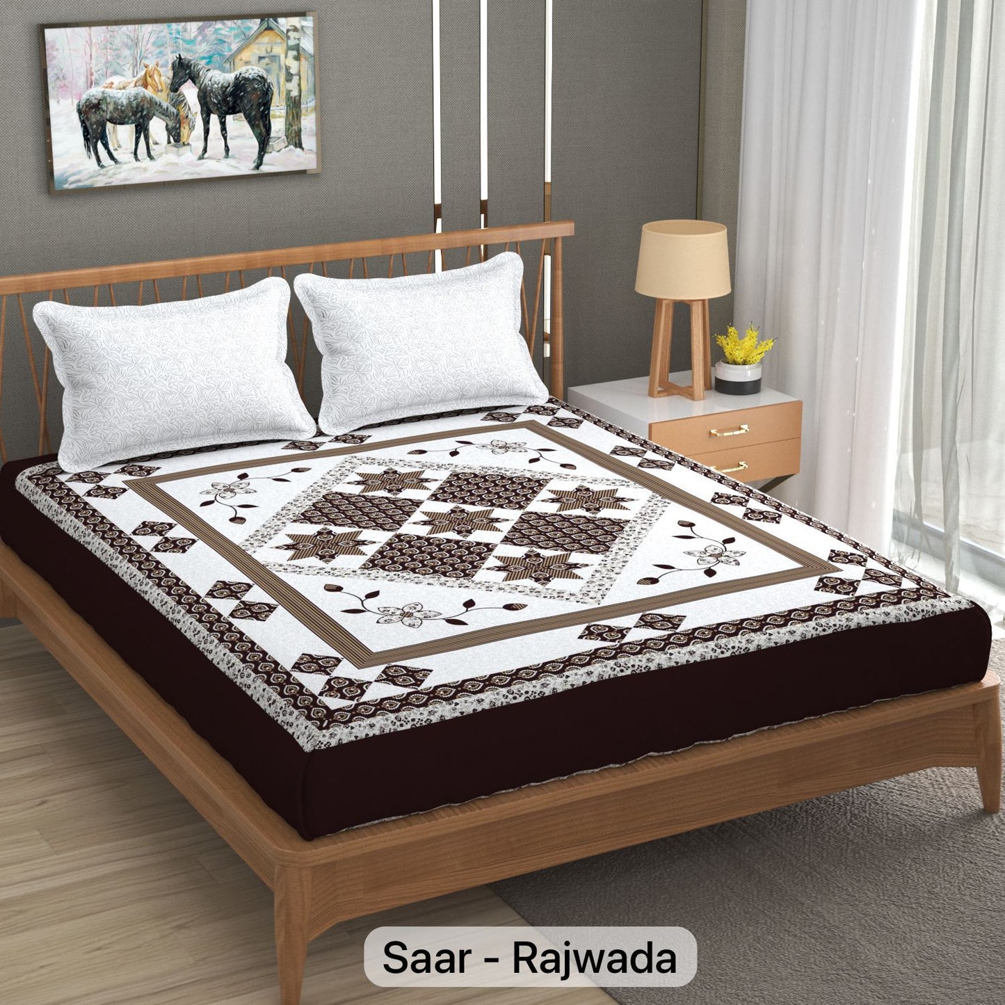 King size bedsheet combo of two