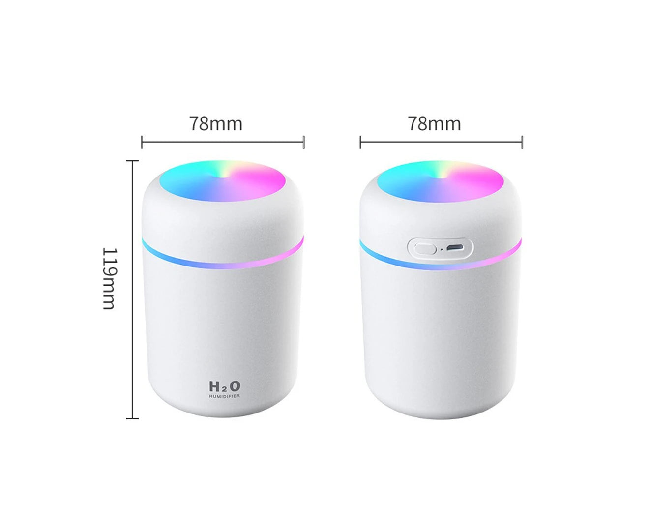 300ml Ultrasonic Electric Air Aroma Diffuser Humidifier-