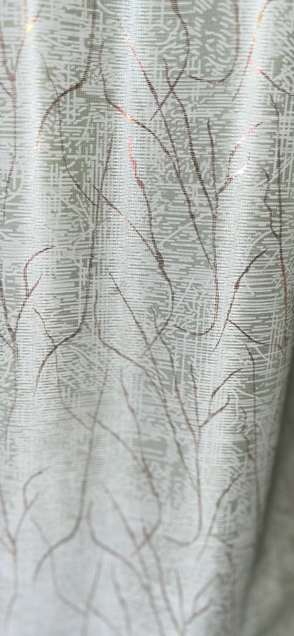 Foil Curtains | 160 GSM | Pack of 2 | Bedroom Living Room Kids Room | Plain Window Curtain | Green