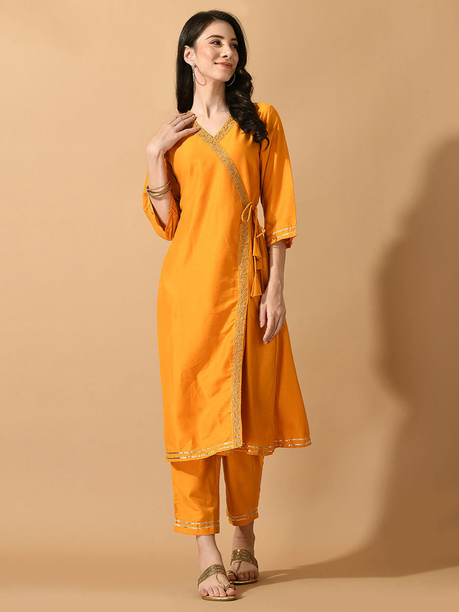 Angarkha pant set from MYSHKA | Luxury Emporium