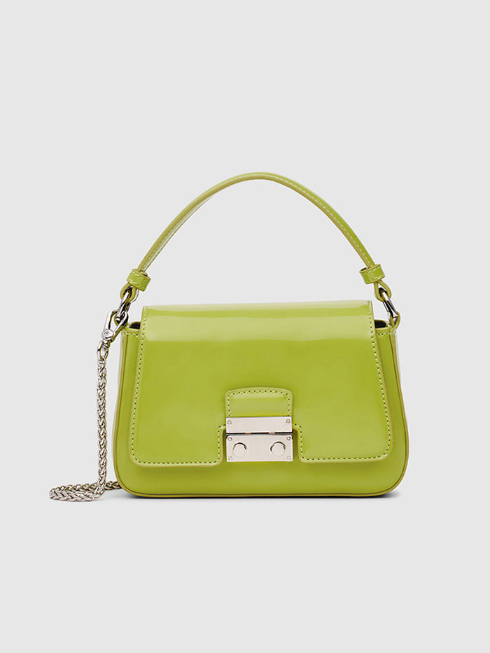 PastelParrot | GREEN HANDBAG| luxury Emporium |