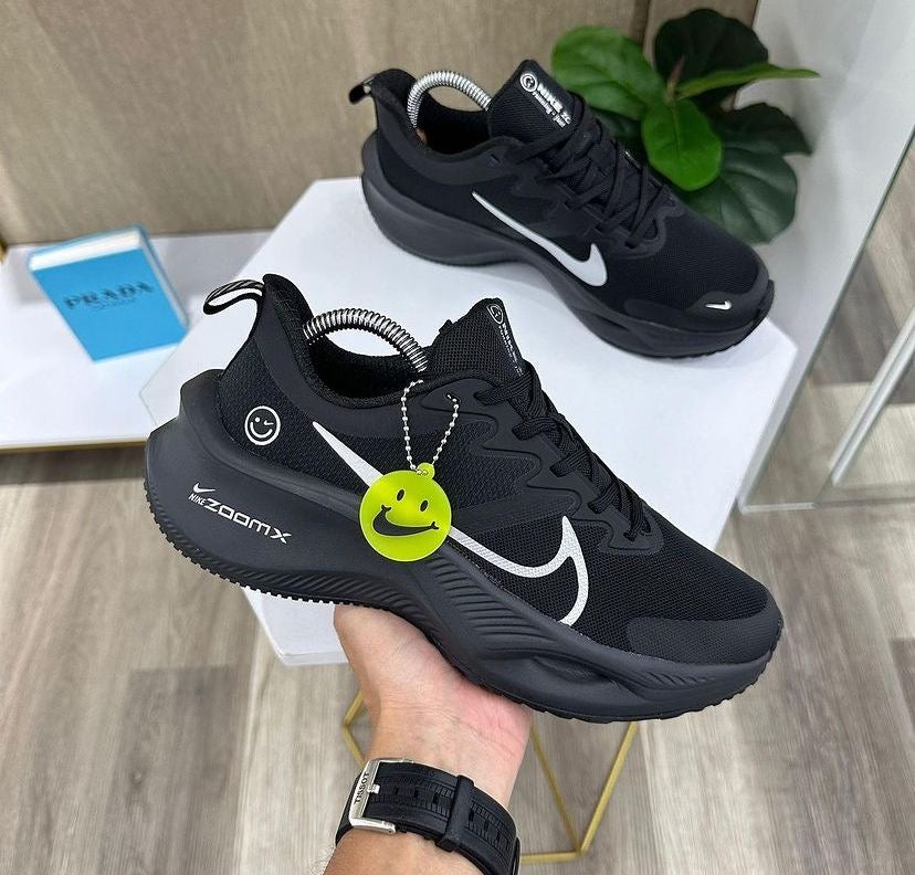 Branded Nike Zoom Smiley 2024 1st Copy Shoes (Black)|RAW|LUXURYEMPORIUM