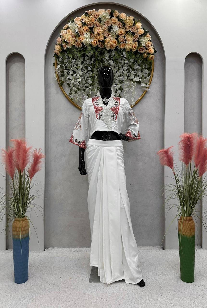 Dhoti blouse Women WesternIndo