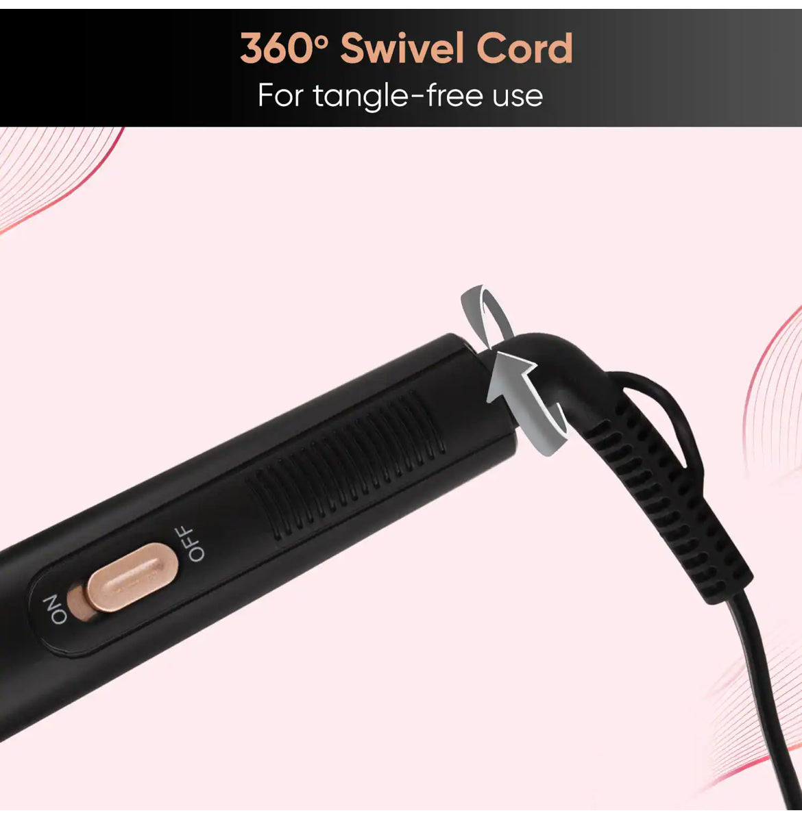 Vega I-Curl Hair Curler 12-25mm Barrel for Women with Quick Heatup Technology (VHCH-05) (182 g)