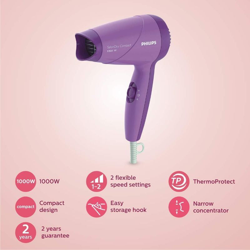 Philips HP8100/46 Compact Hair Dryer