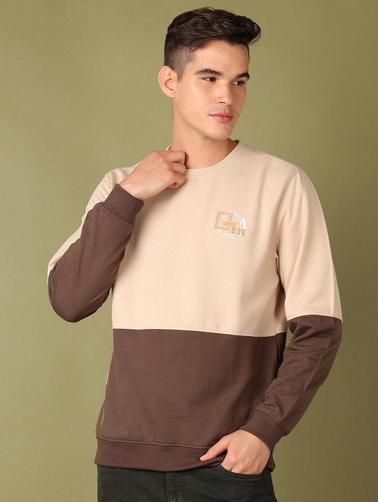 Brown Mens Pullover sweater shirt | Luxury Emporium