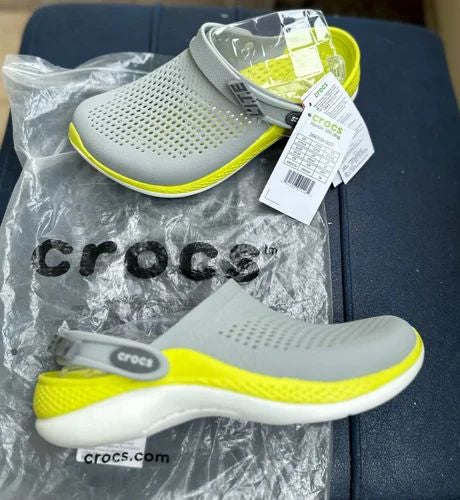 Crocs LiteRide Clog Ash & Lemon