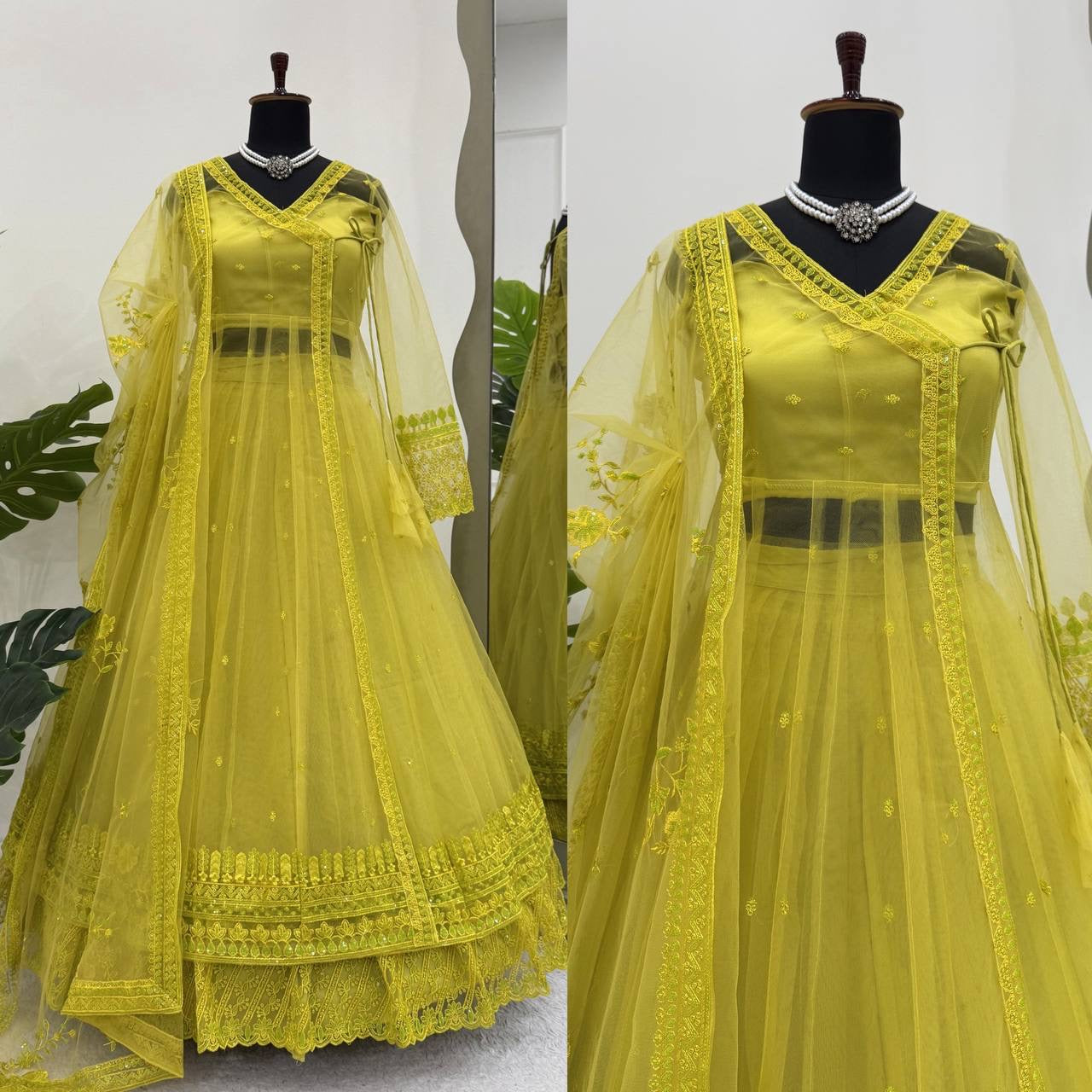 NOORZARA | Luxury Emporium | Partywear Set | Thread with Sequin Embroidery