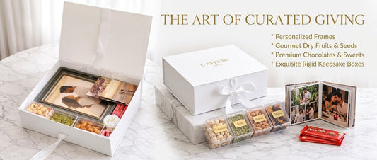 A Little Box of Photo memories | Luxury Emporium | Gift hampers | Curated Crochet Flowers (Copy)
