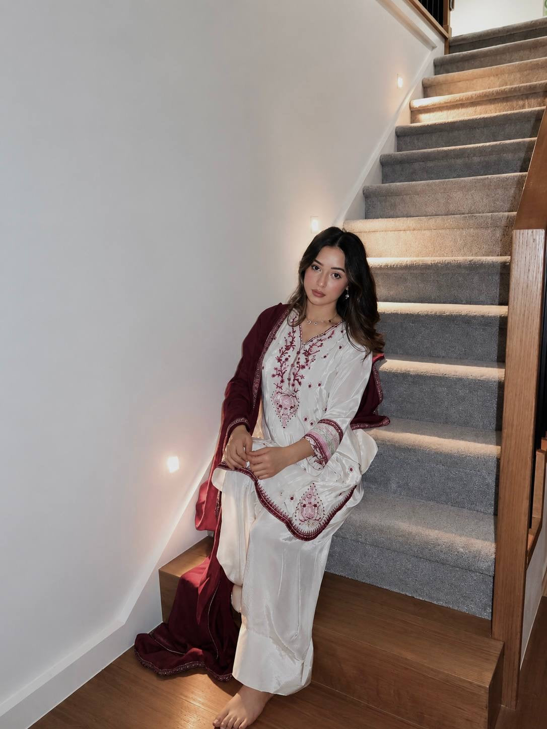 REHAT | FARSHI SET | Luxury Emporium | Fancy Top and Farshi |