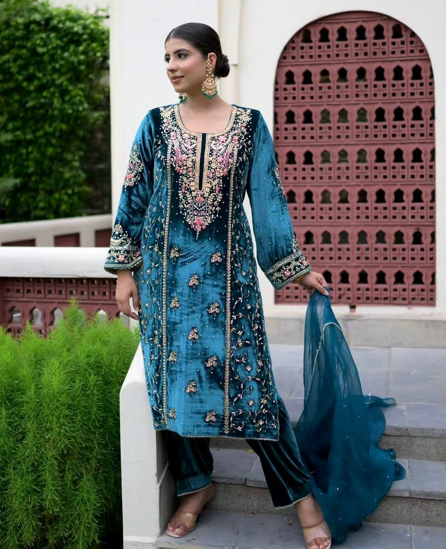 LUXURY EMPORIUM |PREMIUM DESIGNER READYMADE TOP PLAZZO & DUPATTA COLLECTIONS|