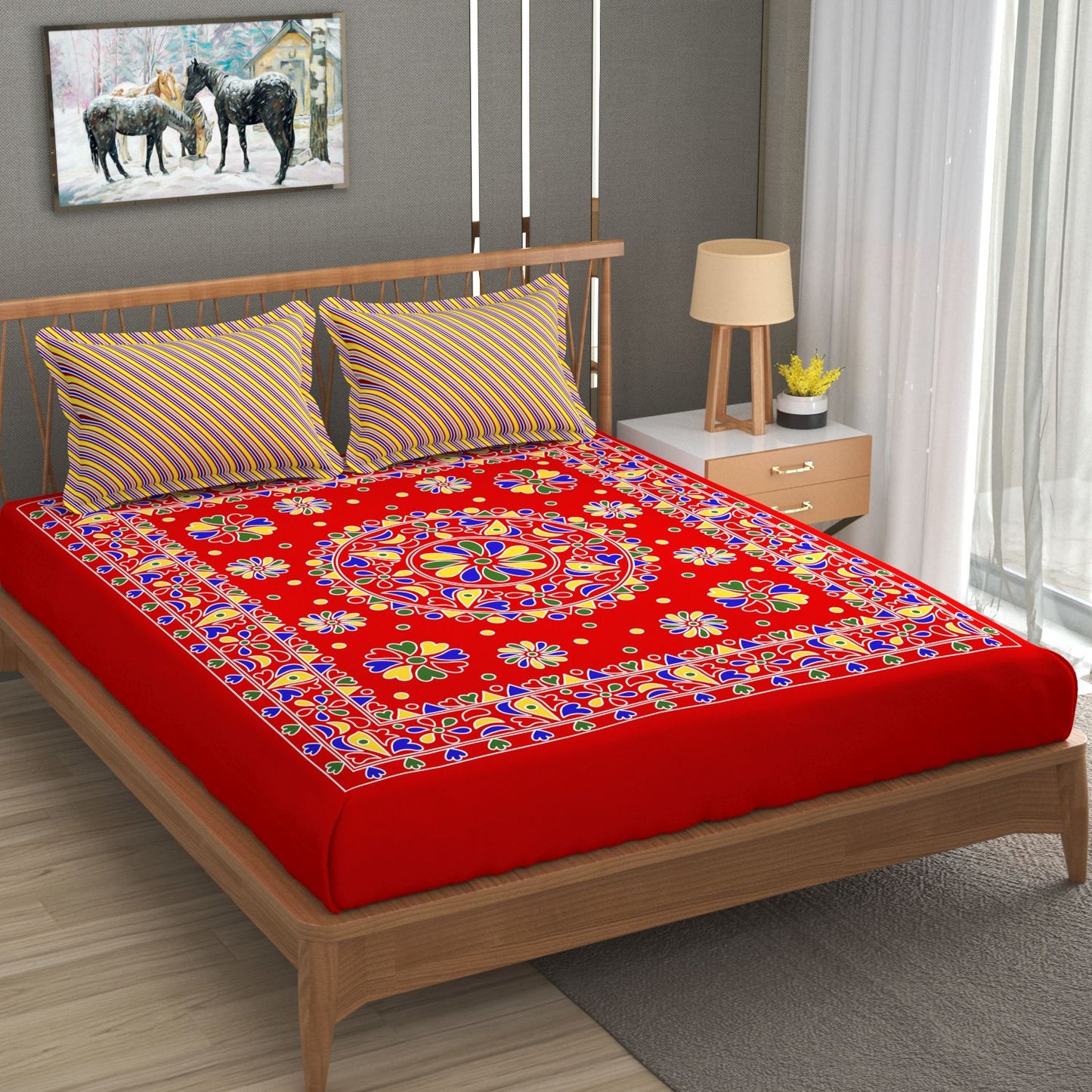 King size bedsheet