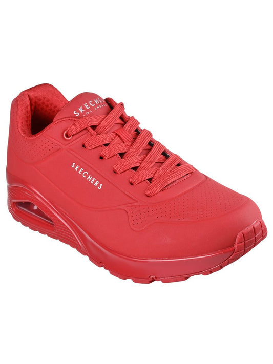 SKECHERS
Men Uno - Stand On Air Red Casual Sneakers| luxury emporium | branded copy|