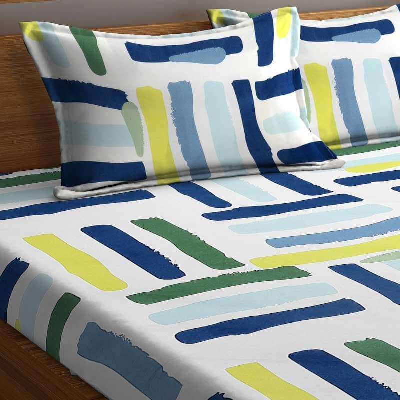 Illustrator Brush Stroke Bedsheet