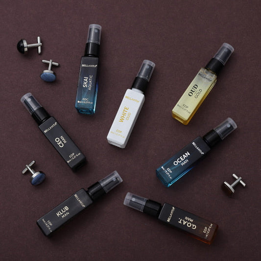 Bella vitta | Discovery Gift Set for Men - 7 x 8ml
GIFT SET FOR MEN (SET OF 7) – 8 ML EACH| LUXURY EMPORIUM