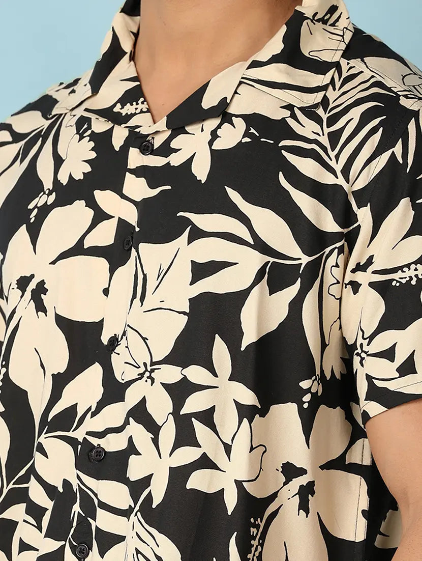 Floral Men REGULAR SHIRT | SHORT SLEEVE | LUXURY EMPORIUM
