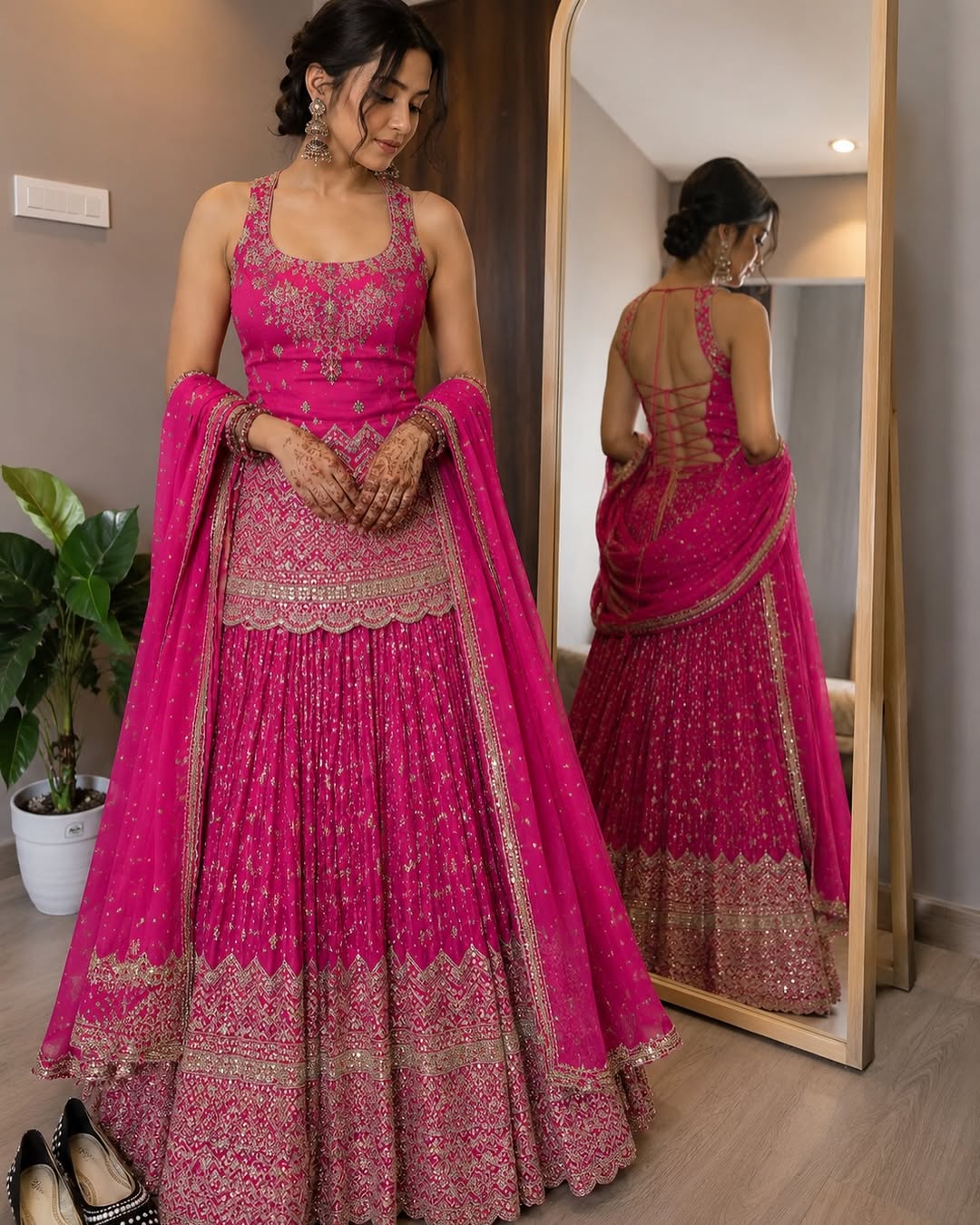 HeerMaahi |Royal Elegance, Reimagined |CORSET HEAVY WORK | LUXURY EMPORIUM
