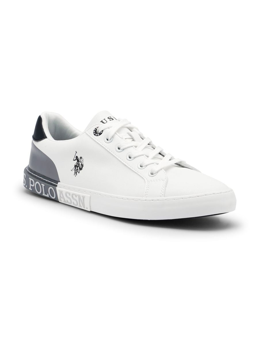 U.S. POLO ASSN.
Planal Mens Casual Colorblock Grey-white Sneakers