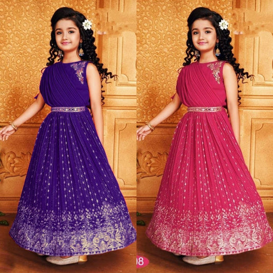 Lehenga with choli sequins