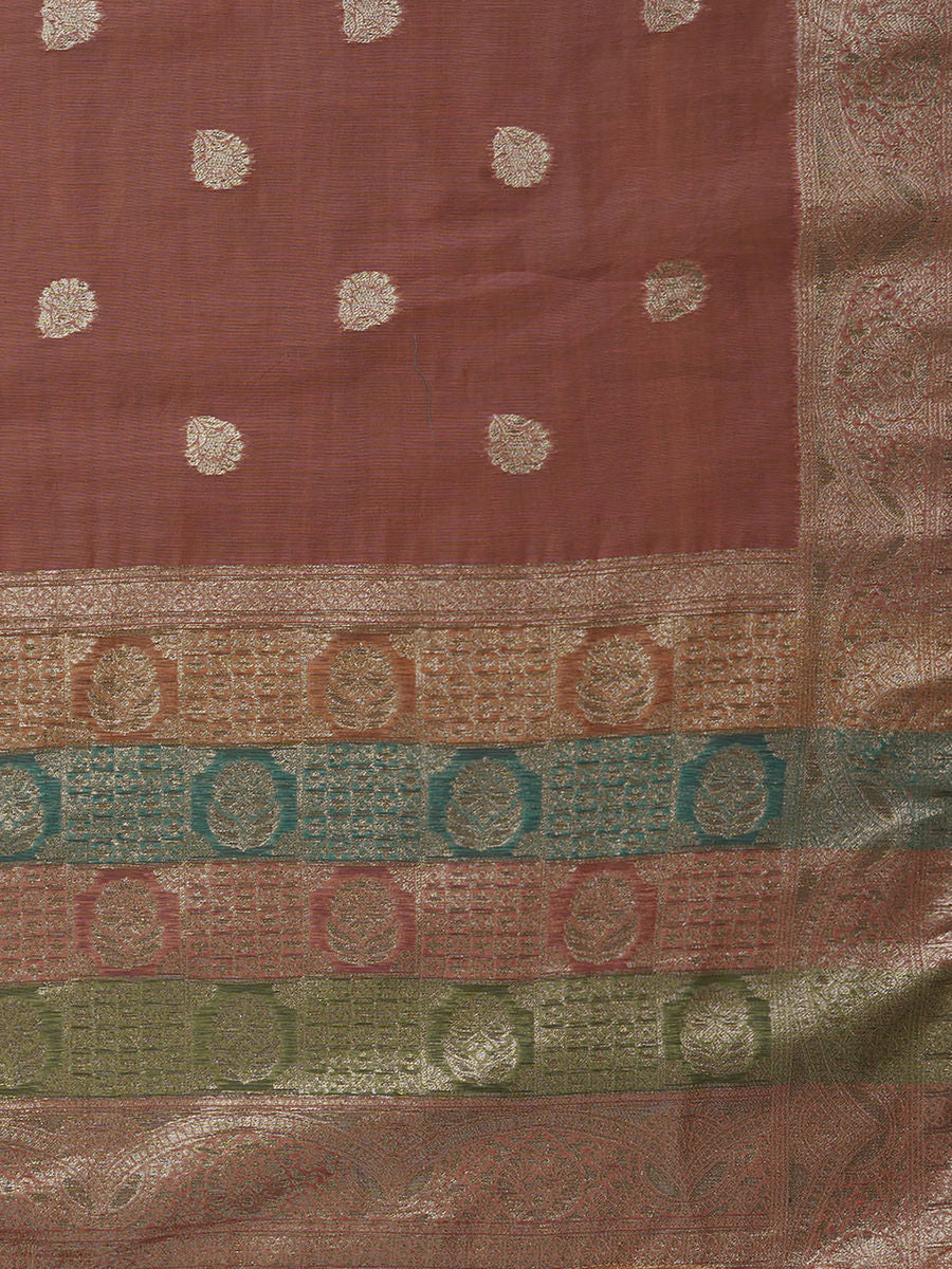 Zari Embellished Unstitched Kurta and Unstitched Bottom with Dupatta | LUXURY EMPORIUM