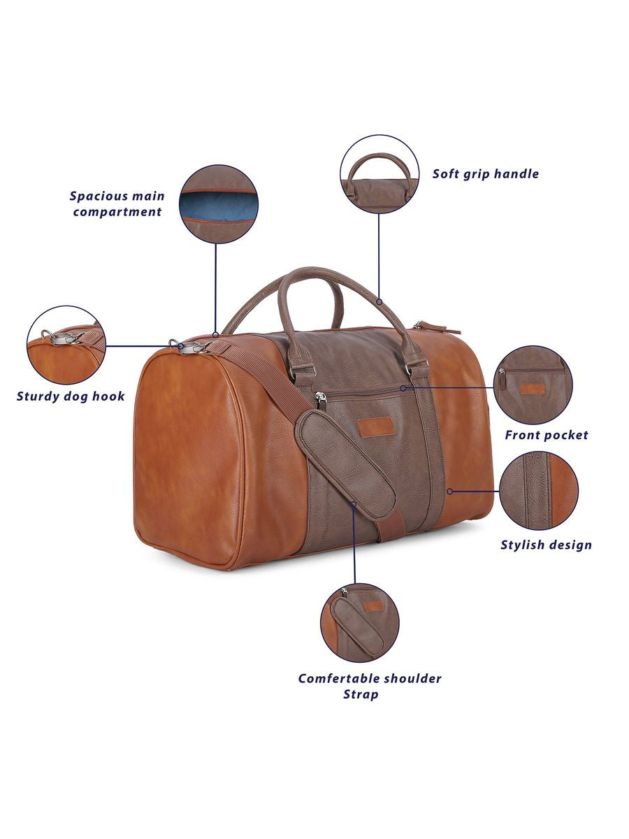 Duffle Bag H - Brown| LUXURY EMPORIUM | BRAND VIP|