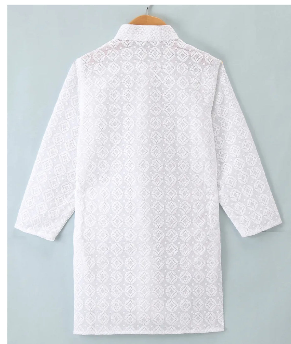 Kids boy kurta pajama white