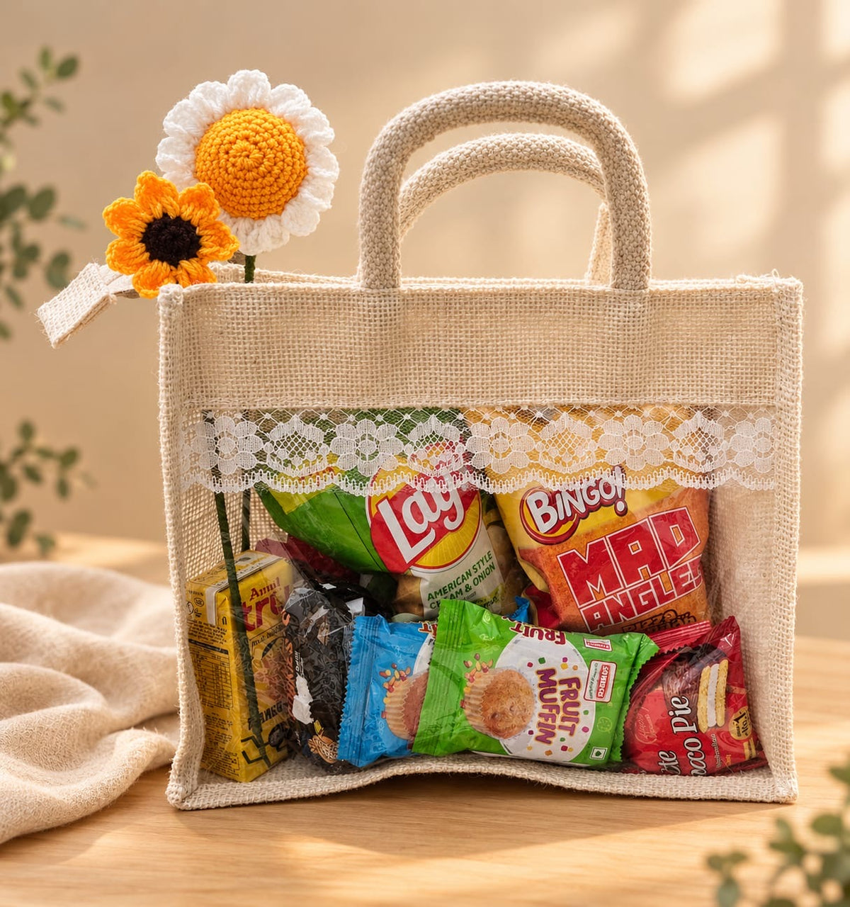 A Little Box of Happiness 🎁| Luxury Emporium | Gift hampers | Curated Crochet Flowers