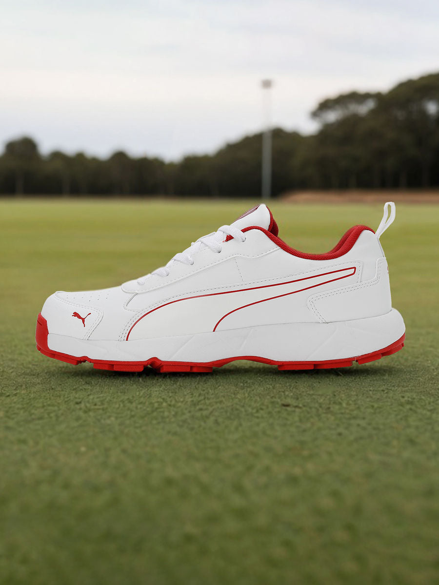 Puma
Cricket Classicat Mens Red Cricket Sports Shoes | BASIC PUMA SPORTS | LUXURY EMPORIUM