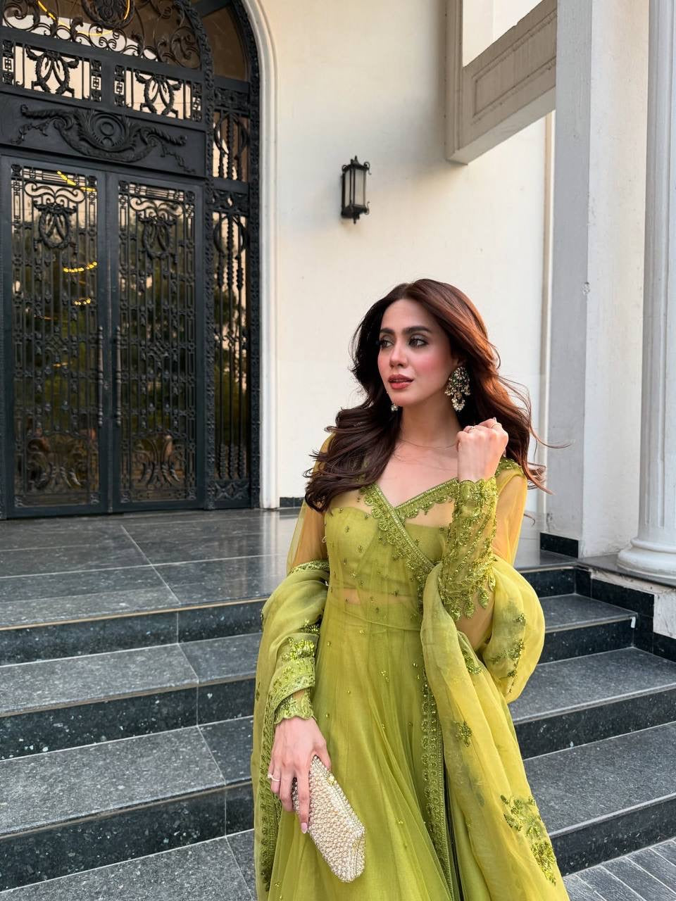 NOORZARA | Luxury Emporium | Partywear Set | Thread with Sequin Embroidery