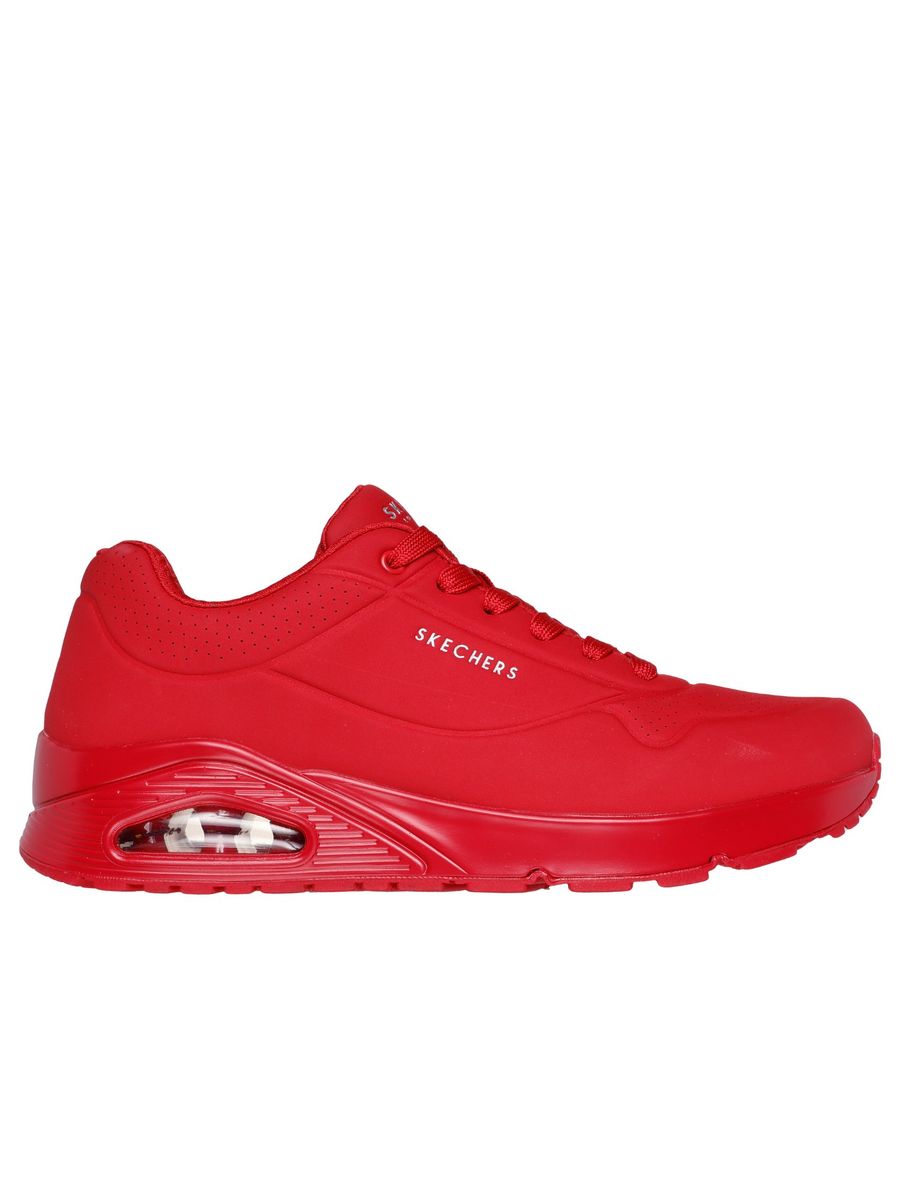 SKECHERS
Men Uno - Stand On Air Red Casual Sneakers| luxury emporium | branded copy|