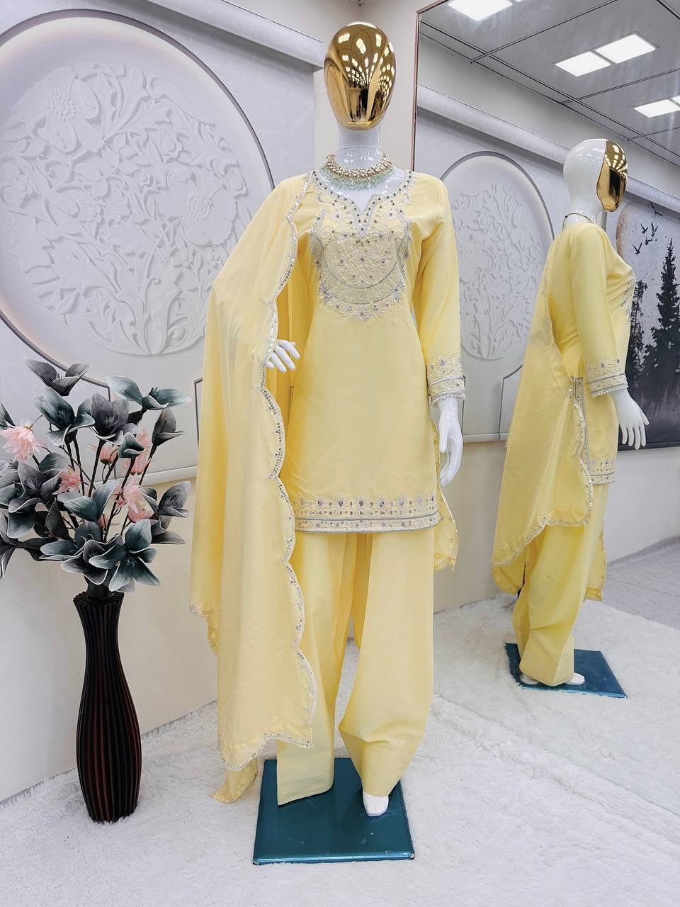 MANRASIYA| LUXURY EMPORIUM | Designer Party Wear Look
