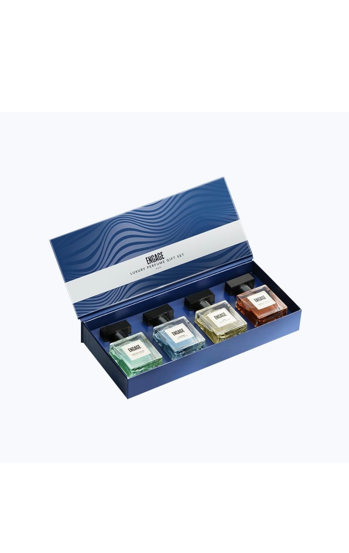 Engage Gift Set - Luxury Perfume Gifts For Men, 100ml, Long Lasting Smell Men Perfume, Best Valentine's Day Gift Hamper by ITC, Eau De Parfum for Man, Travel Sized Perfume Combo, 25ml x 4