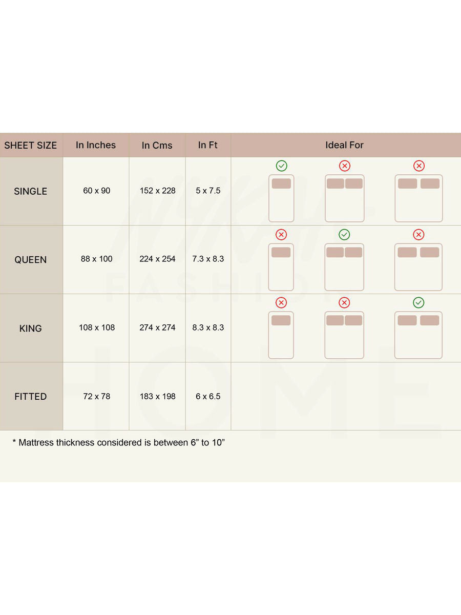 Layers
Colorado Cotton Rich 225 TC Bedsheet Set (Yellow)