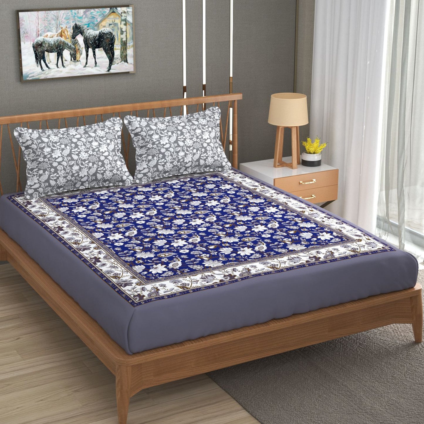 King size bedsheet