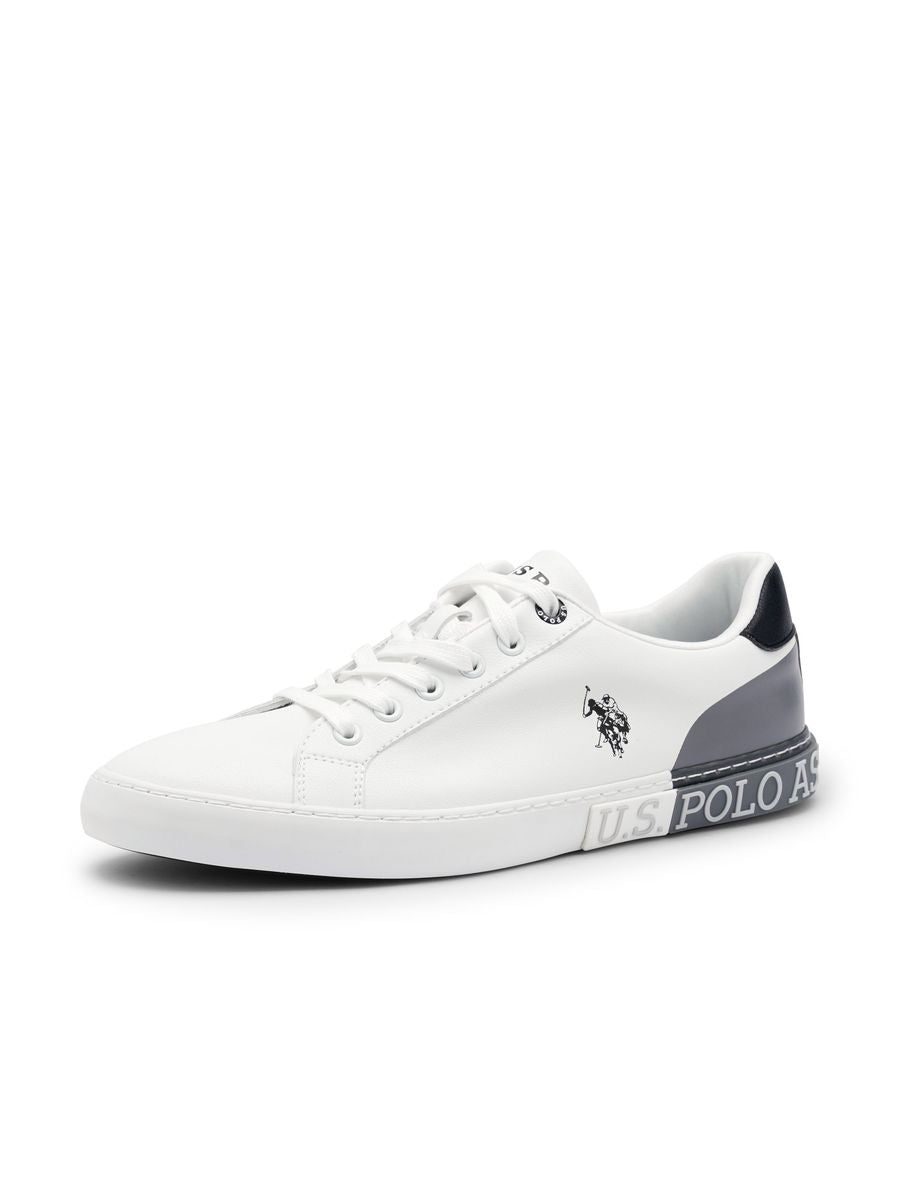 U.S. POLO ASSN.
Planal Mens Casual Colorblock Grey-white Sneakers