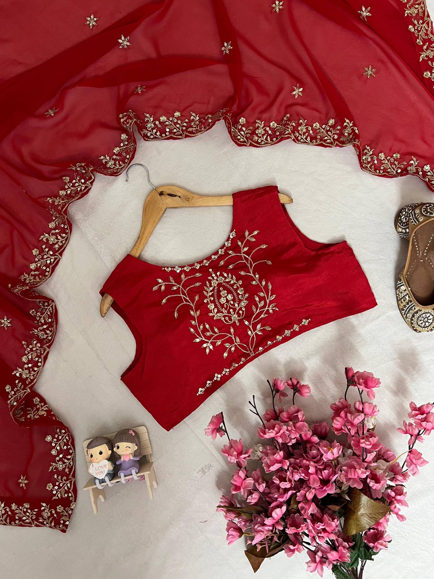 REHBAREEN| LUXURYEMPORIUM | Beautiful Thread & 5mm sequins embroidery work & Fully Stich Blouse| PARTYWEAR SUit|