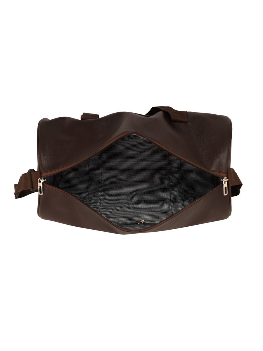 Vegan Leather Travel Duffle Sports Gym Bag for unisex Luggage| LUXURY FASHION | EMPORIUM
