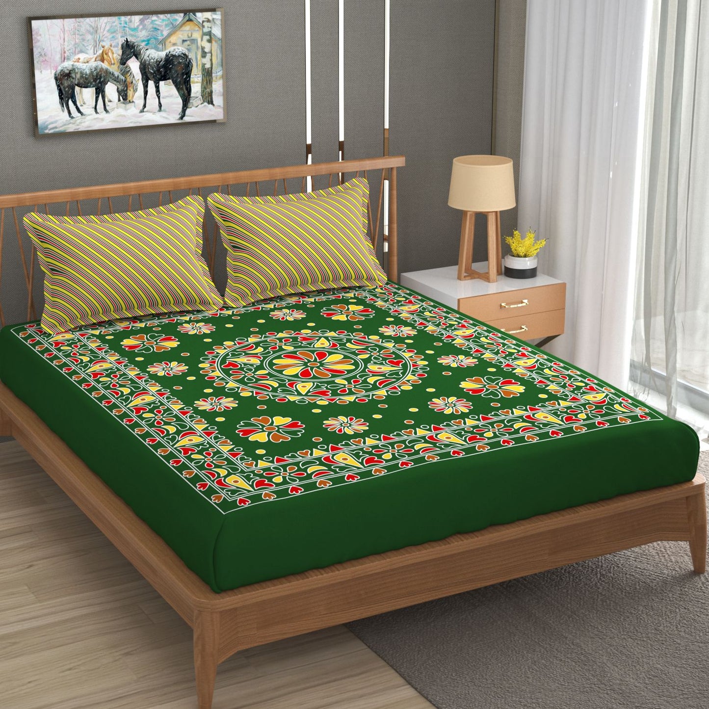 King size bedsheet