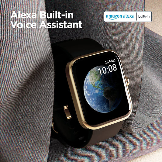 boAt Xtend Smart Watch with Alexa Built-in,